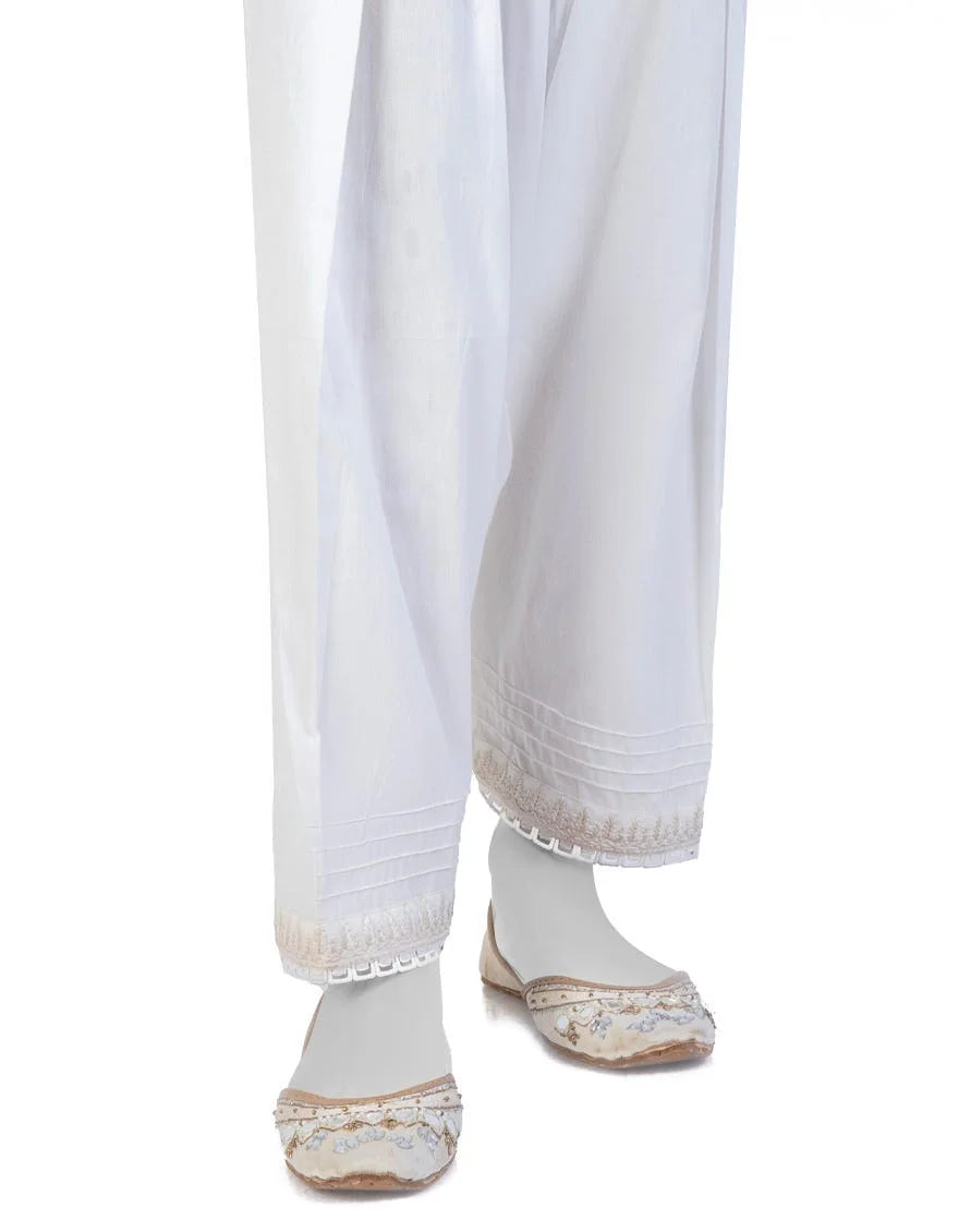 Women’s Stylish Trousers – White