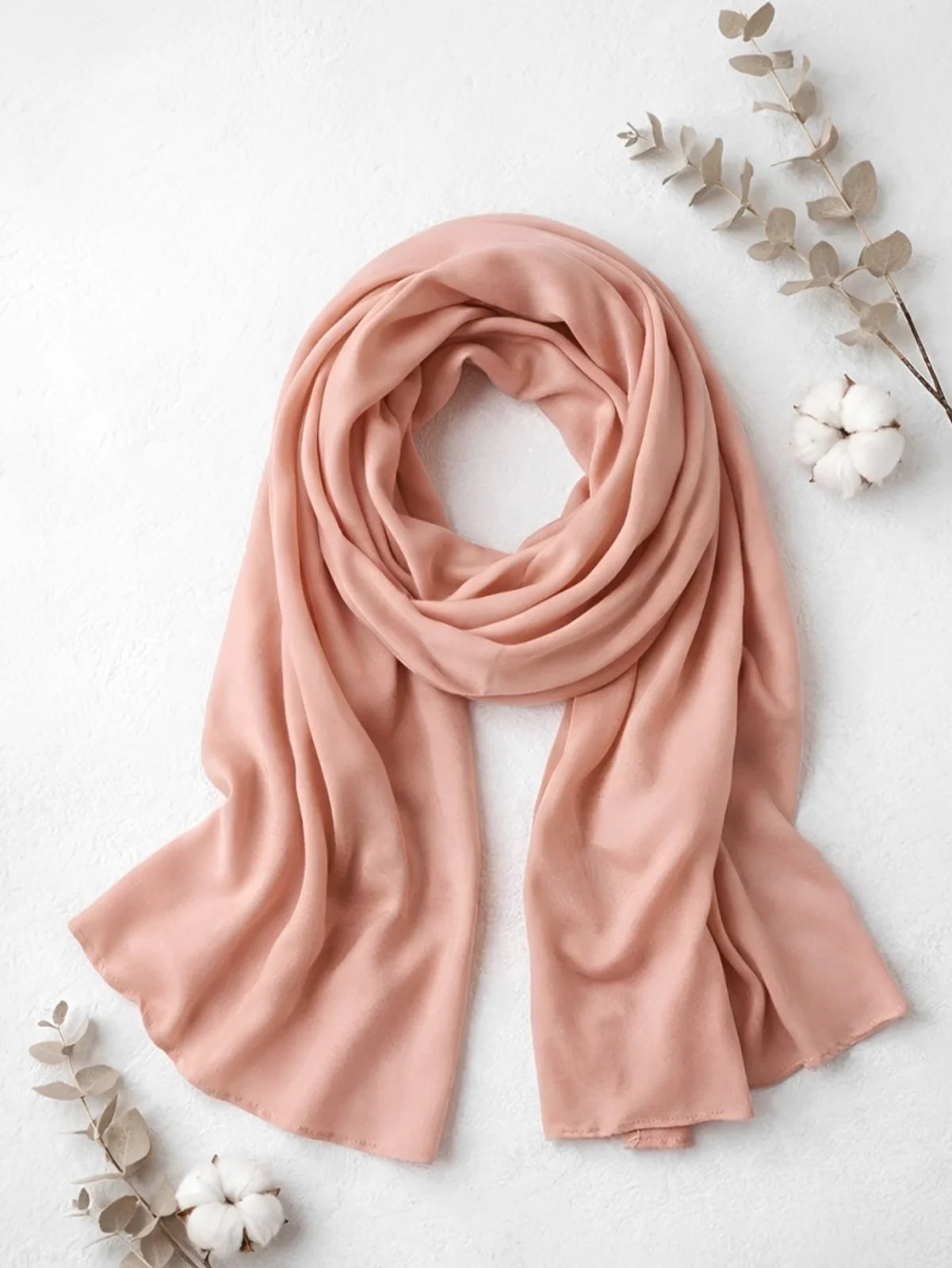 Kids Girls Soft Warm Scarf – Pink