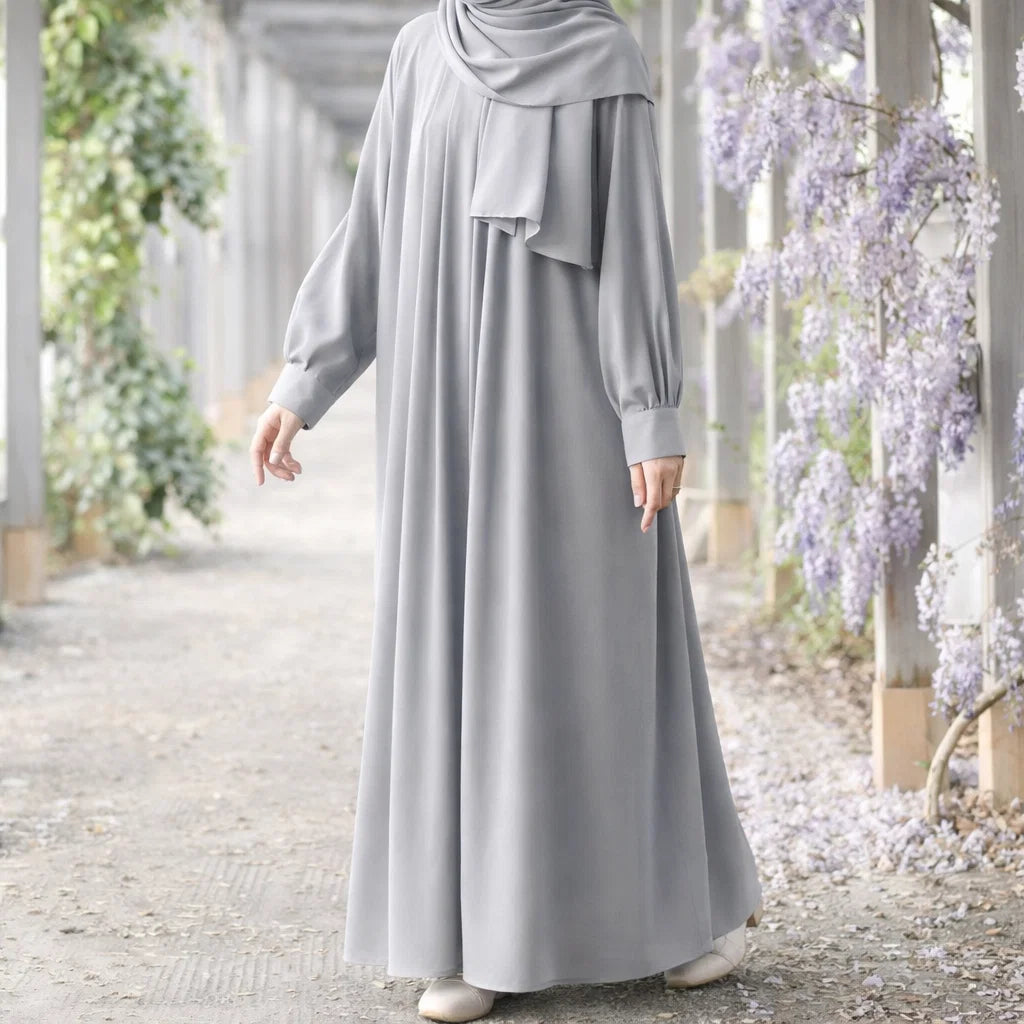 Silver Sand Modest Abaya
