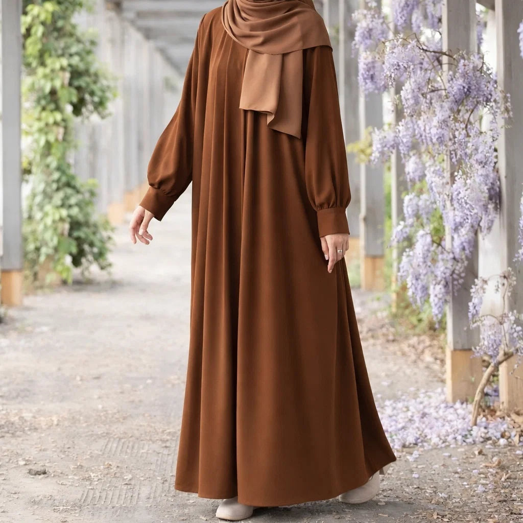 Espresso Modest Abaya